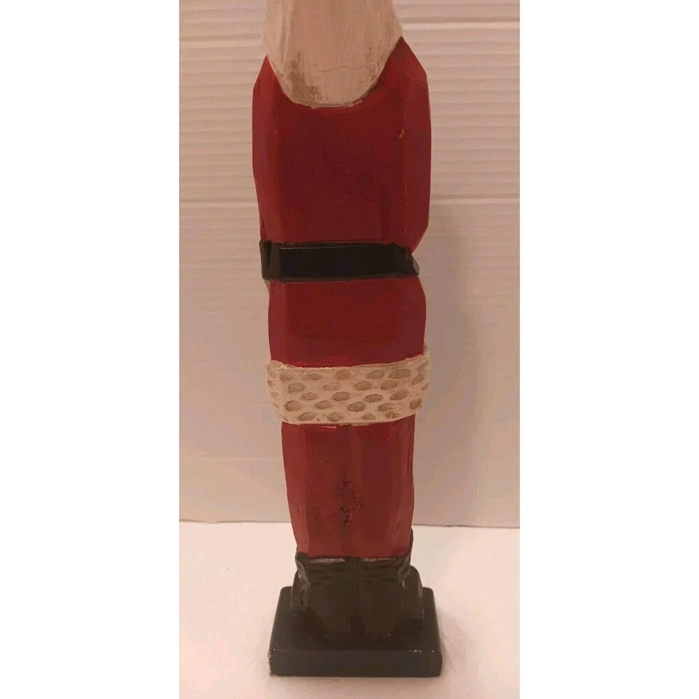 Vtg 1994 Mercuries Old World Santa Figurine 1848 Switzerland Wood Carved